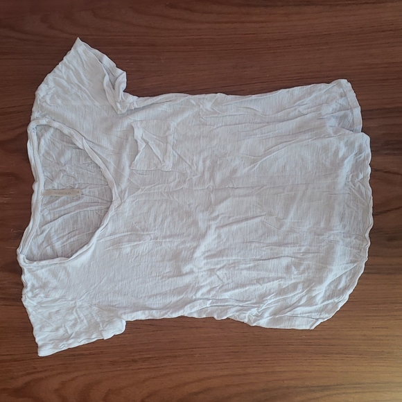 Bozzolo Tops - Plain White T-shirt
